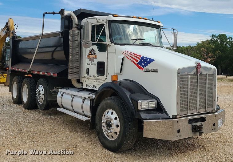 image for item BR9809 2007 Kenworth T800  dump truck