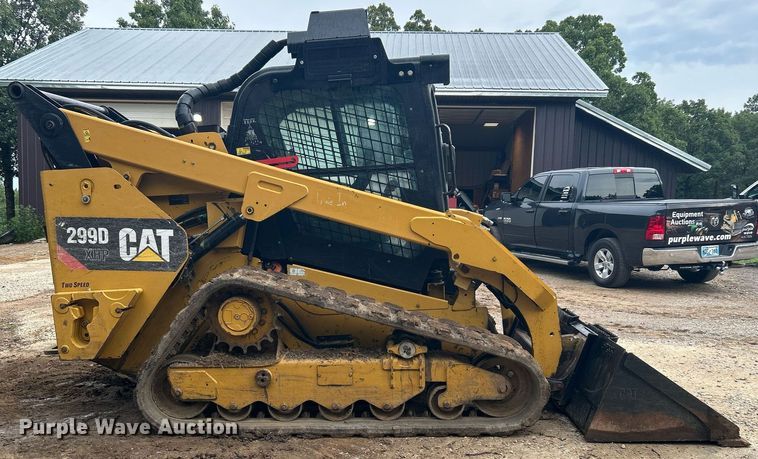 image for item DI7889 2013 Caterpillar 299D  tracked skid steer loader