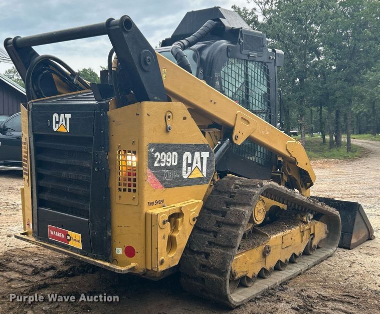 image for item DI7889 2013 Caterpillar 299D  tracked skid steer loader