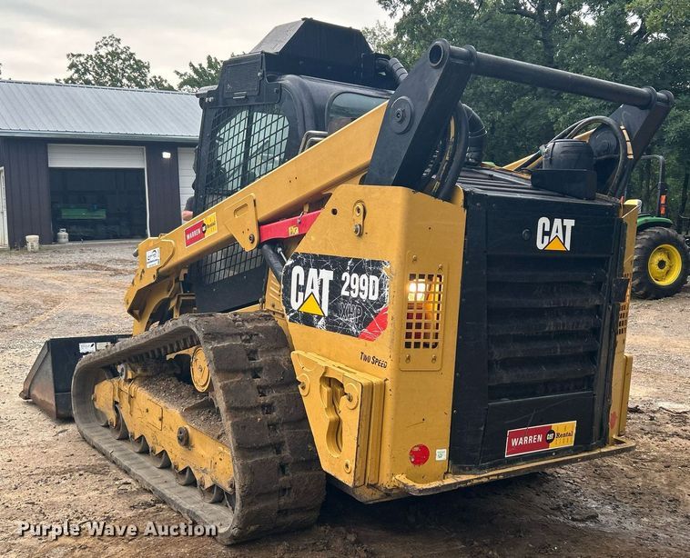 image for item DI7889 2013 Caterpillar 299D  tracked skid steer loader