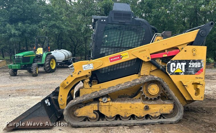 image for item DI7889 2013 Caterpillar 299D  tracked skid steer loader