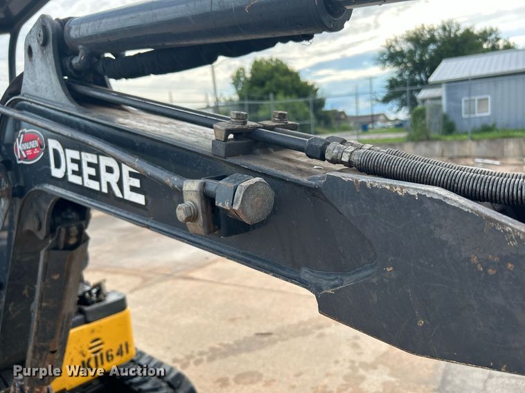 image for item DI7896 2016 John Deere 17G  mini excavator