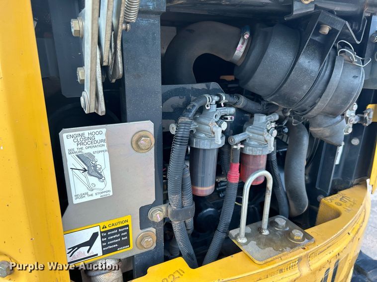 image for item DI7896 2016 John Deere 17G  mini excavator