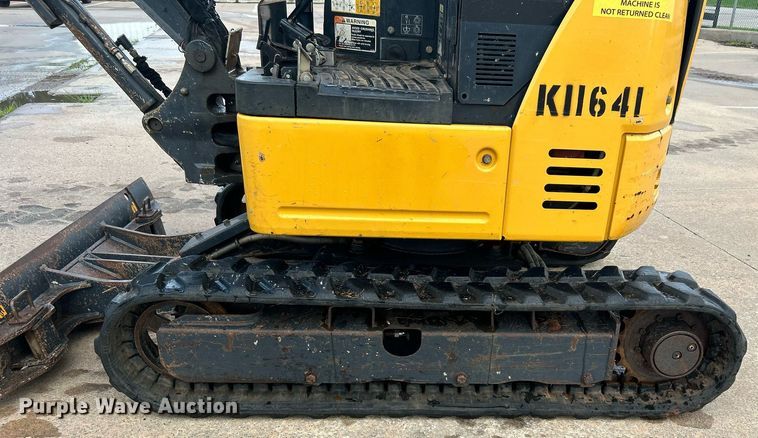image for item DI7896 2016 John Deere 17G  mini excavator