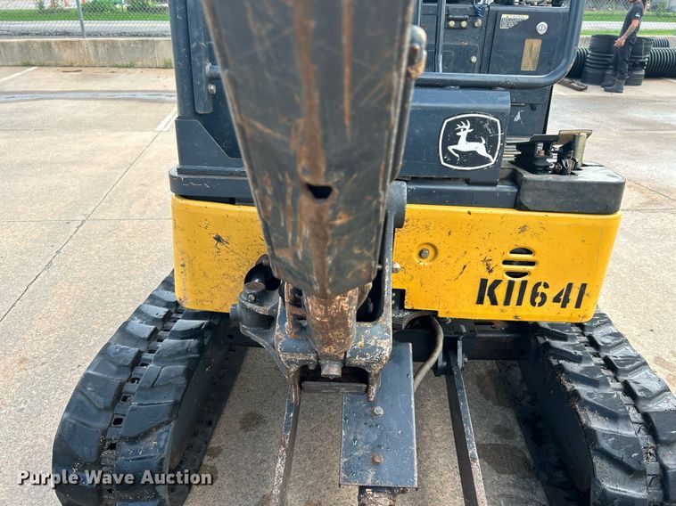 image for item DI7896 2016 John Deere 17G  mini excavator