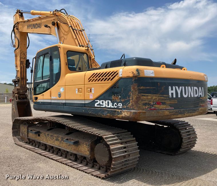 image for item DJ6176 2009 Hyundai 290LC9  excavator