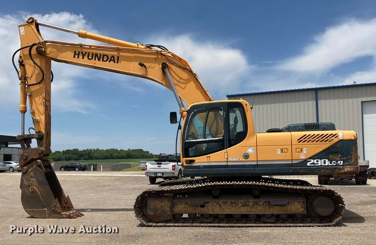 image for item DJ6176 2009 Hyundai 290LC9  excavator