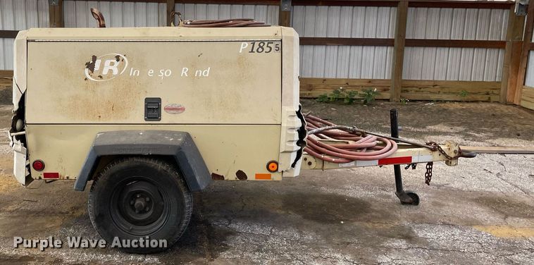 image for item DL3845 2007 Ingersoll Rand P185WJD  air compressor