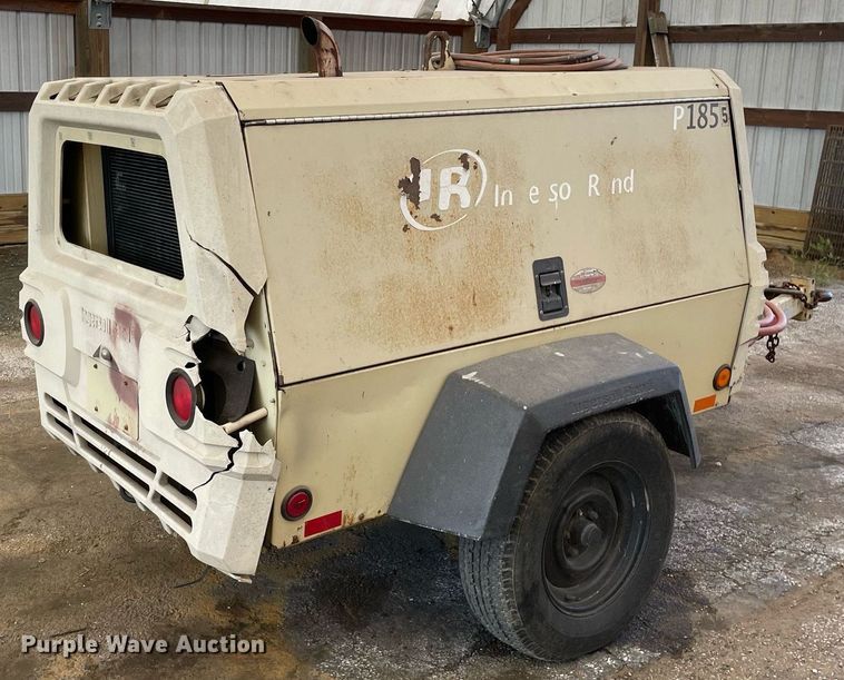 image for item DL3845 2007 Ingersoll Rand P185WJD  air compressor