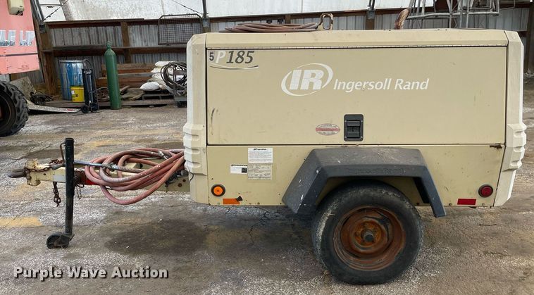 image for item DL3845 2007 Ingersoll Rand P185WJD  air compressor