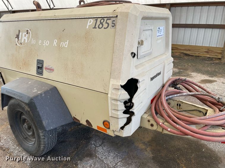 image for item DL3845 2007 Ingersoll Rand P185WJD  air compressor