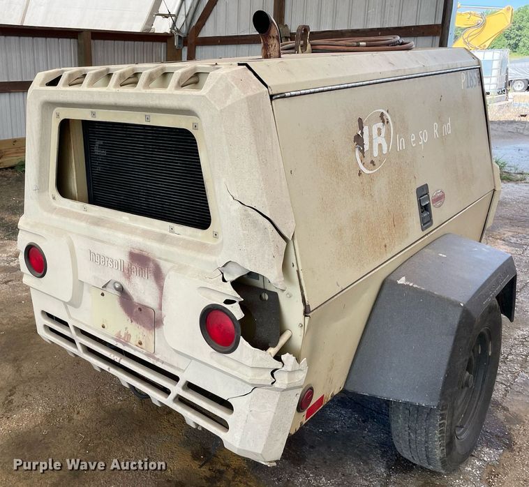 image for item DL3845 2007 Ingersoll Rand P185WJD  air compressor