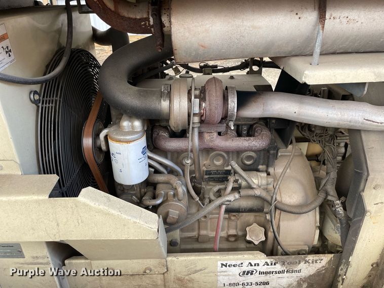 image for item DL3845 2007 Ingersoll Rand P185WJD  air compressor