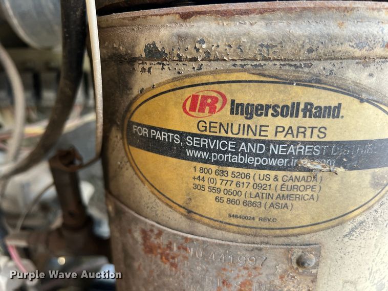 image for item DN3074 Ingersoll Rand  air compressor