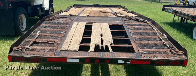 image for item DN3080 2004 Butler BT-3024-W  tilt deck equipment trailer