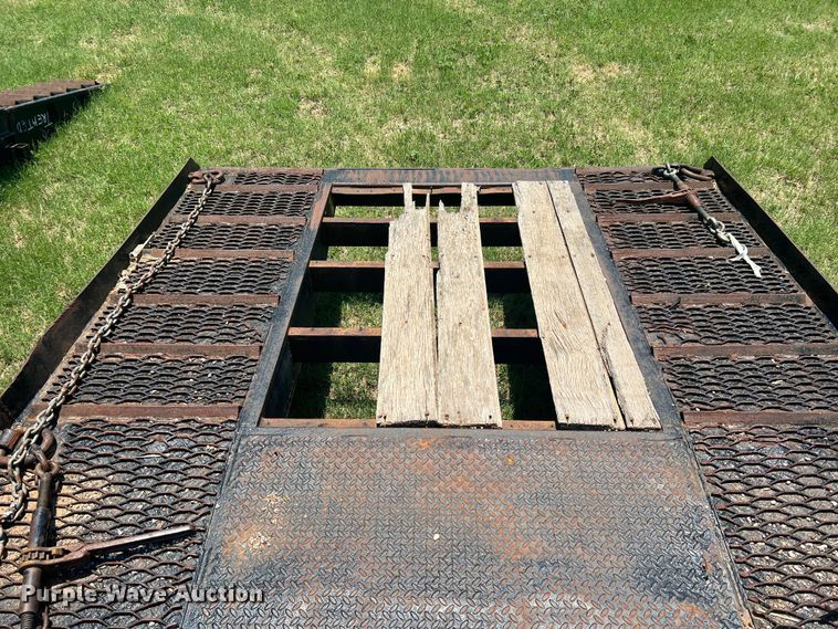 image for item DN3080 2004 Butler BT-3024-W  tilt deck equipment trailer