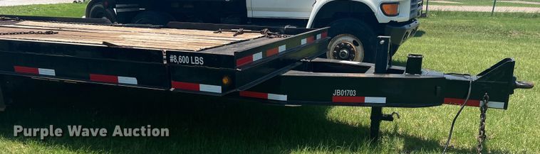 image for item DN3080 2004 Butler BT-3024-W  tilt deck equipment trailer