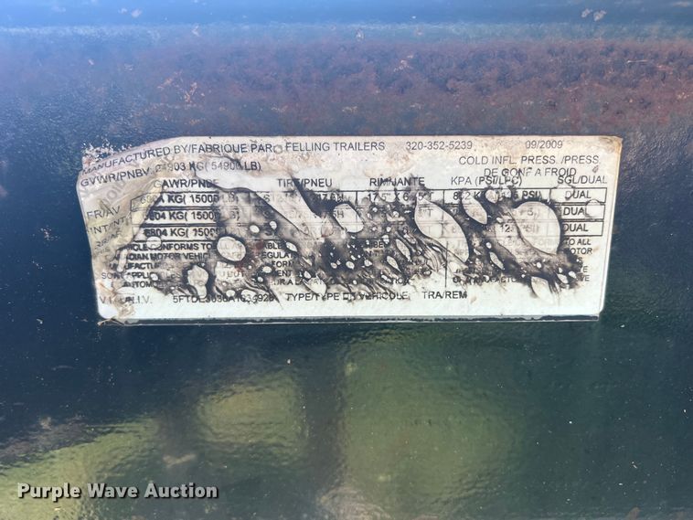 image for item DN3085 2010 Felling  equipment trailer