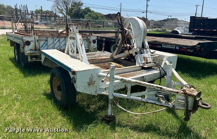 image for item DN3086 Morgan LH-28  reel trailer