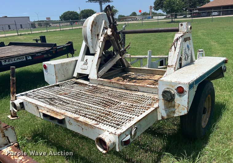 image for item DN3086 Morgan LH-28  reel trailer