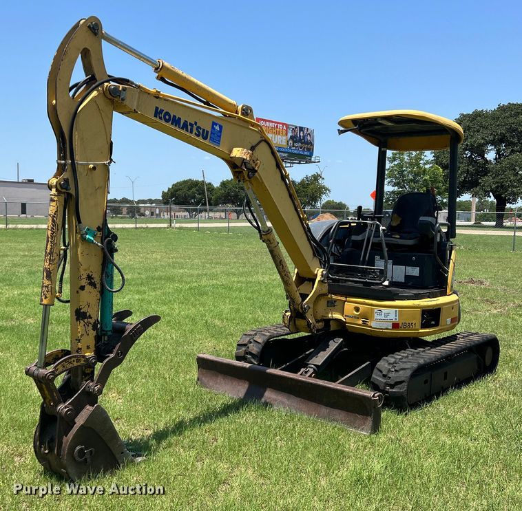 image for item DN3089 2008 Komatsu PC35MR-2  mini excavator