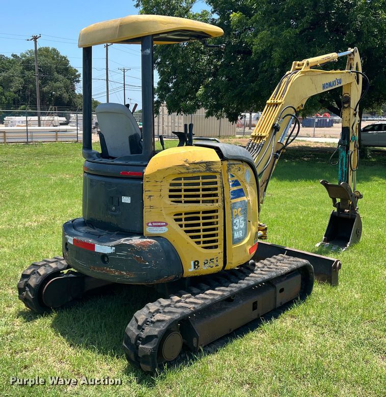 image for item DN3089 2008 Komatsu PC35MR-2  mini excavator