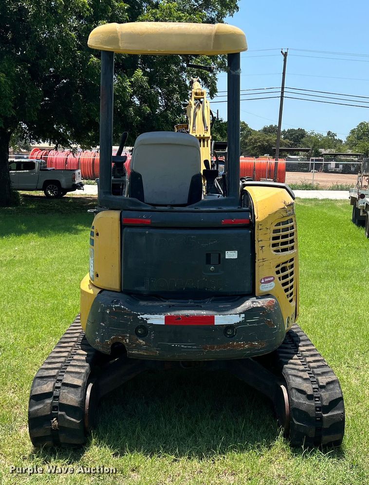 image for item DN3089 2008 Komatsu PC35MR-2  mini excavator