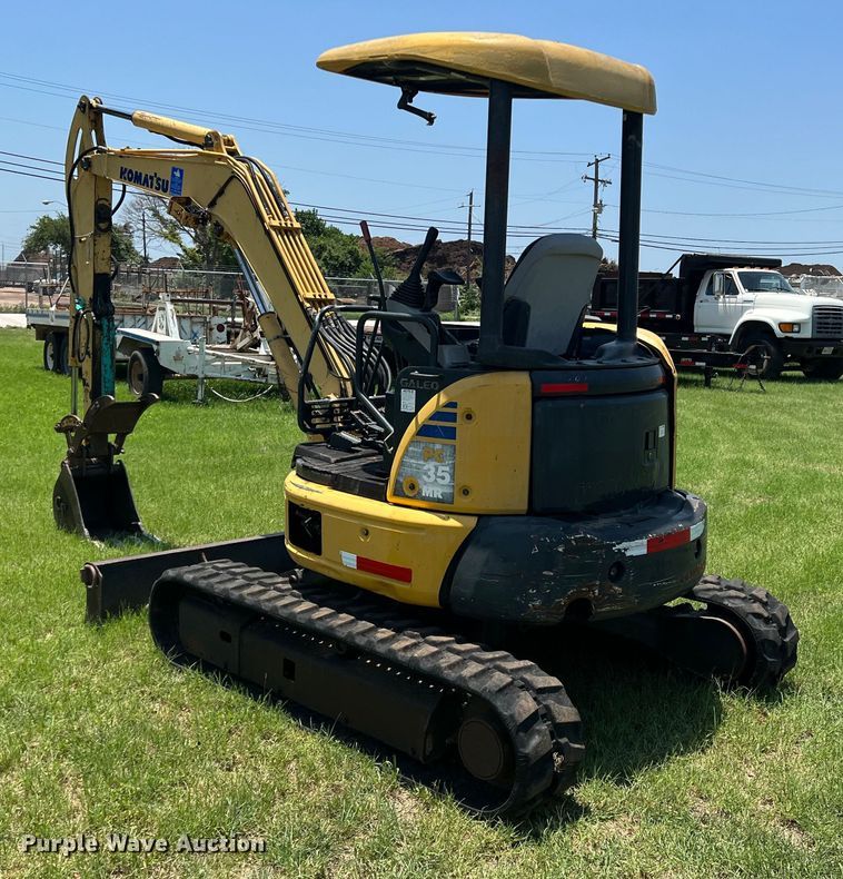 image for item DN3089 2008 Komatsu PC35MR-2  mini excavator