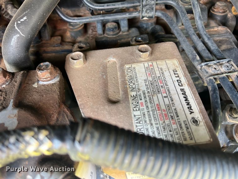 image for item DN3089 2008 Komatsu PC35MR-2  mini excavator