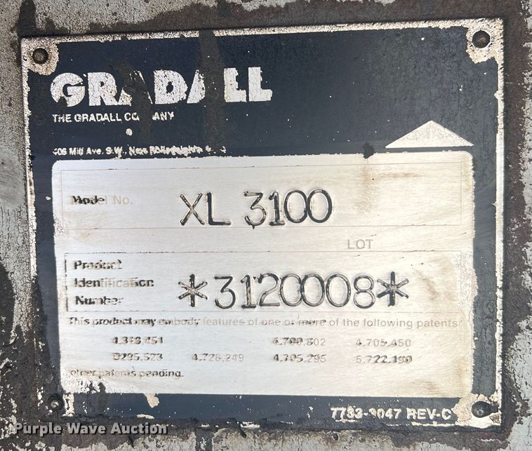 image for item DN3093 Gradall XL3100  wheeled excavator