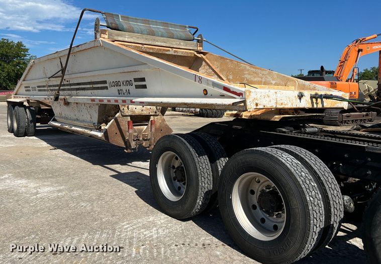 image for item DN3097 2000 Load King  bottom dump trailer