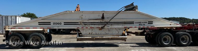 image for item DN3097 2000 Load King  bottom dump trailer