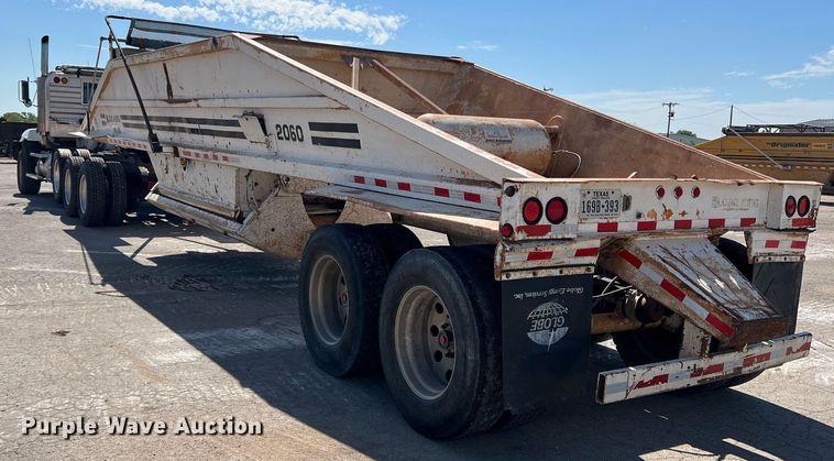 image for item DN3097 2000 Load King  bottom dump trailer