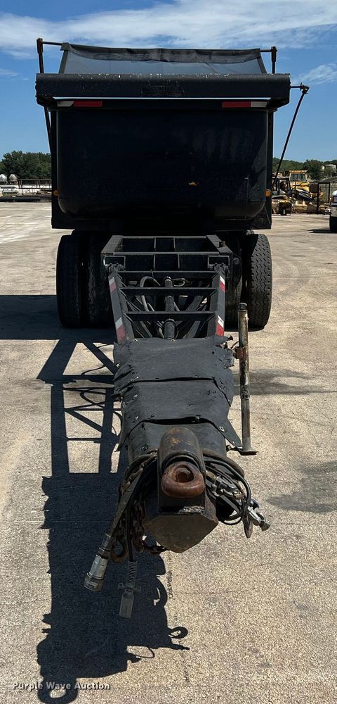 image for item DN3098 2000 Clement  end dump pup trailer