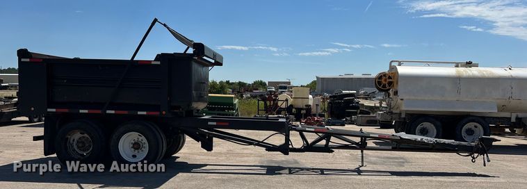 image for item DN3098 2000 Clement  end dump pup trailer