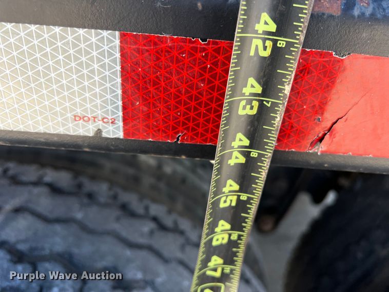 image for item DN3098 2000 Clement  end dump pup trailer