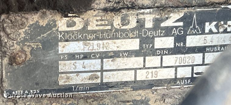 image for item DN3105 Deutz D3006-S  tractor