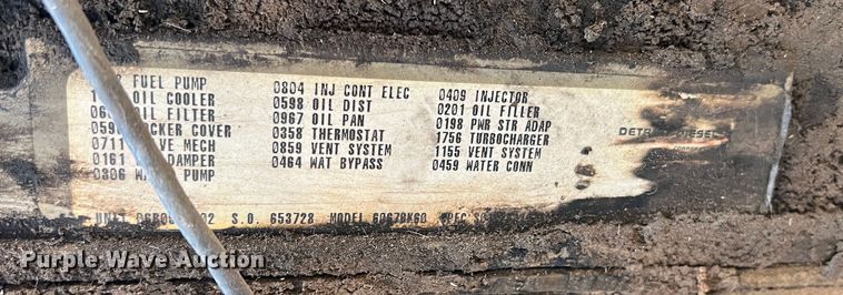 image for item DN3111 Detroit Diesel Series 60  engine