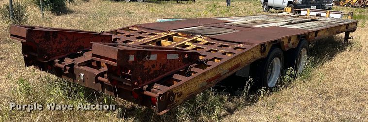 image for item DN3113 1999 Belshe FB-30  equipment trailer