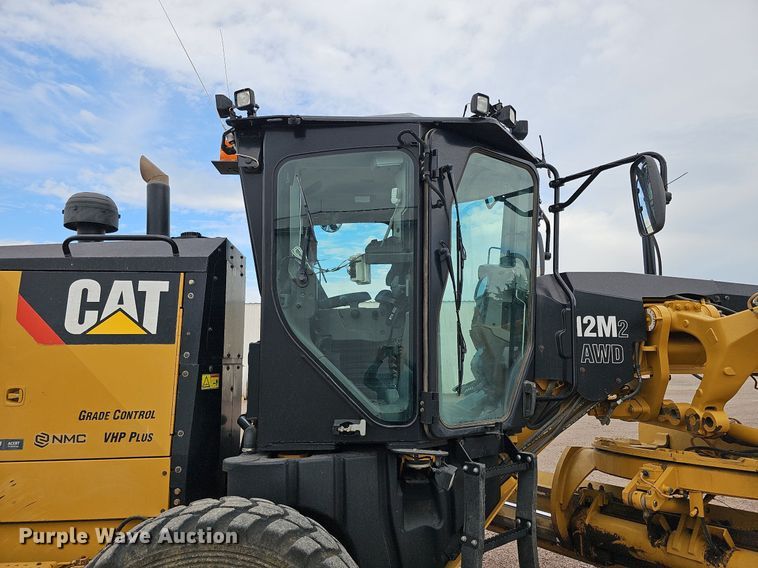image for item DO2856 2014 Caterpillar 12M2 AWD VHP Plus  motor grader