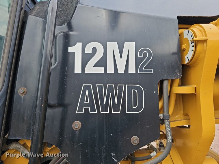 image for item DO2856 2014 Caterpillar 12M2 AWD VHP Plus  motor grader