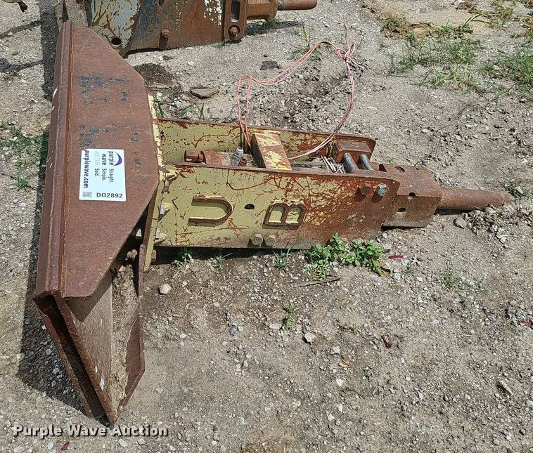 image for item DO2892 (2) skid steer breakers