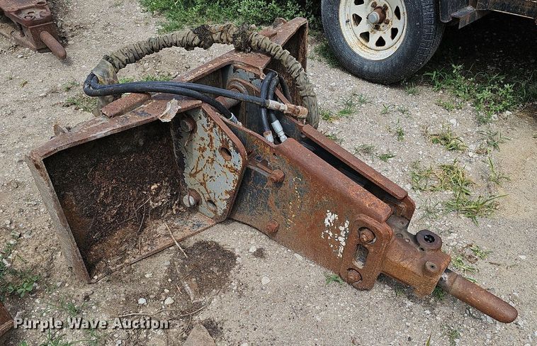 image for item DO2900 (2) skid steer breakers