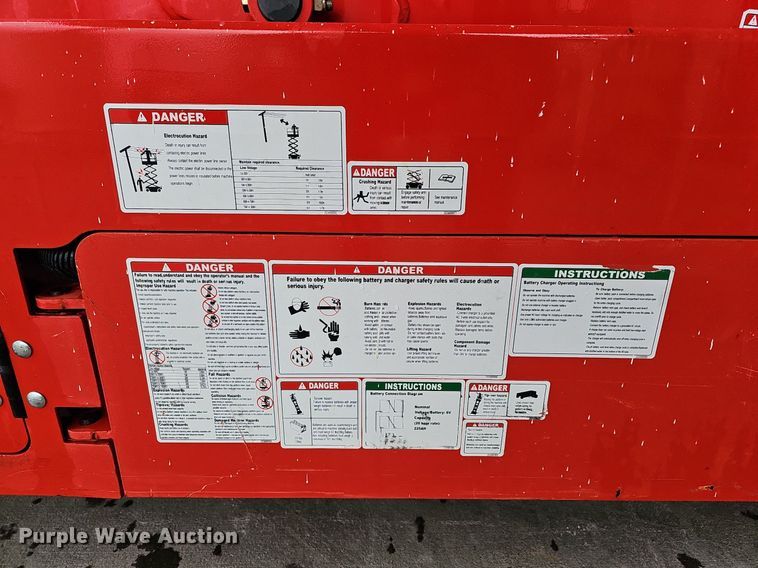 image for item DO2903 2019 LGMG AS2632E  scissor lift