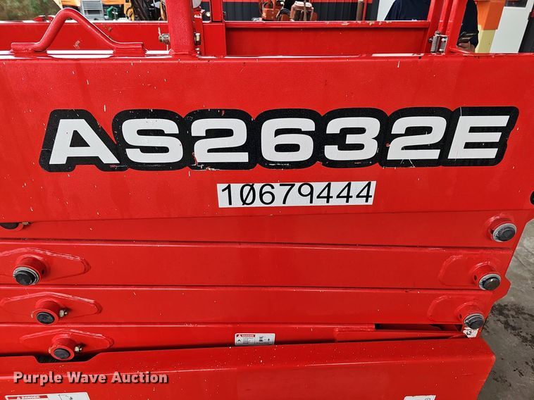 image for item DO2903 2019 LGMG AS2632E  scissor lift