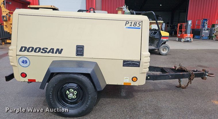 image for item DO2905 2014 Doosan P185WDZ-T4F  air compressor