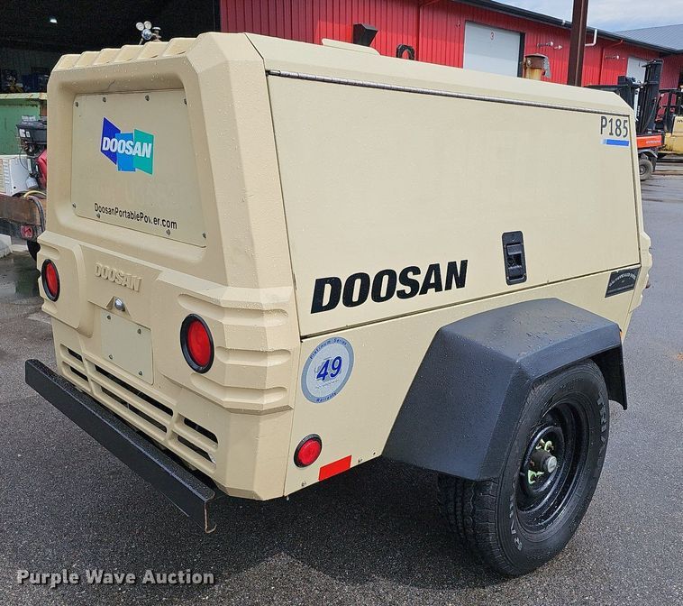 image for item DO2905 2014 Doosan P185WDZ-T4F  air compressor