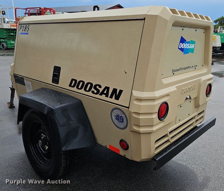 image for item DO2905 2014 Doosan P185WDZ-T4F  air compressor