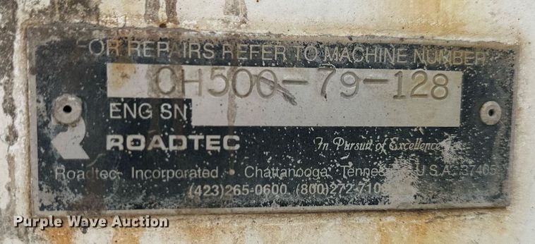 image for item DO5129 2005 Roadtec RX500  milling machine