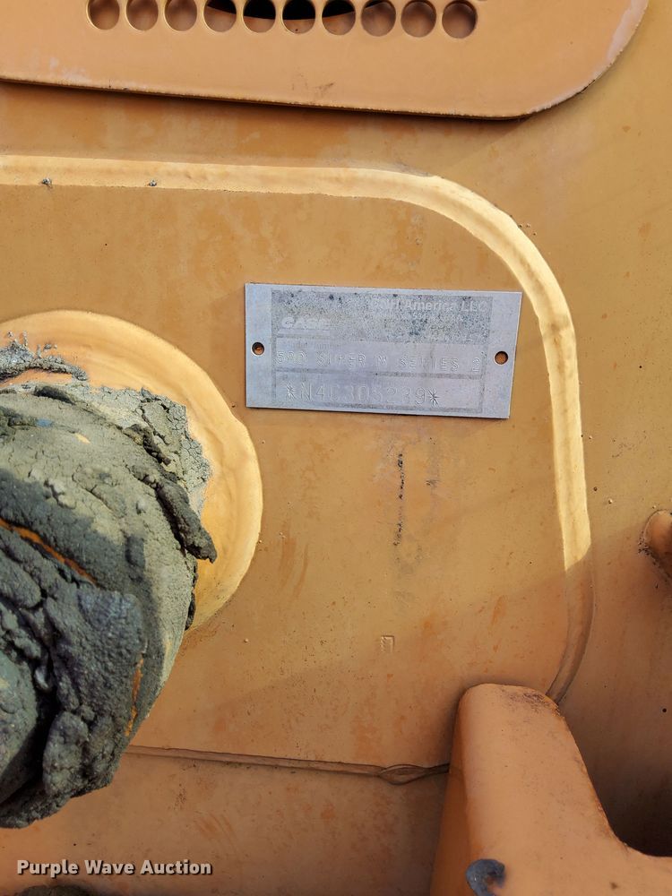 image for item DO5134 2004 Case 580 Super M  backhoe